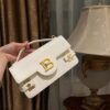 Balmain original single cowhide genuine leather  Women's Bag-23cm with original box free shipping
