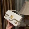 Balmain original single cowhide genuine leather  Women's Bag-23cm with original box free shipping
