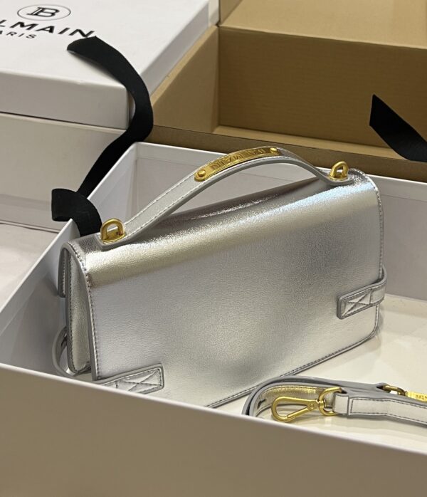 Balmain original single cowhide genuine leather  Women's Bag-23cm with original box free shipping