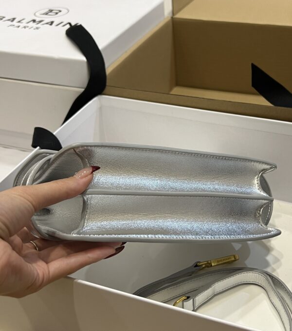 Balmain original single cowhide genuine leather  Women's Bag-23cm with original box free shipping