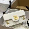 Balmain original single cowhide genuine leather  Women's Bag-23cm with original box free shipping