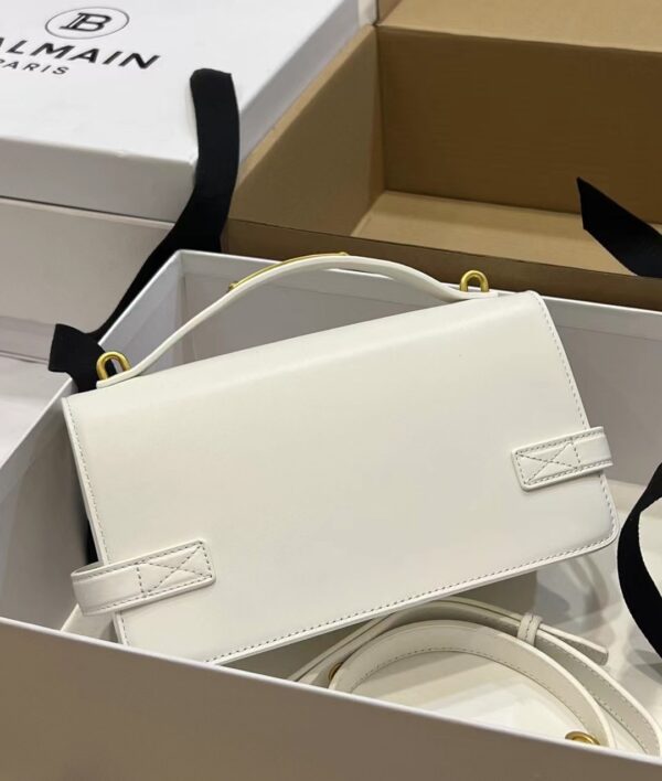 Balmain original single cowhide genuine leather  Women's Bag-23cm with original box free shipping