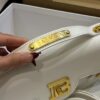 Balmain original single cowhide genuine leather  Women's Bag-23cm with original box free shipping