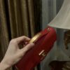 Balmain original single cowhide genuine leather  Women's Bag-23cm with original box free shipping