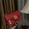 Balmain original single cowhide genuine leather  Women's Bag-23cm with original box free shipping