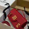 Balmain original single cowhide genuine leather  Women's Bag-23cm with original box free shipping