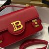 Balmain original single cowhide genuine leather  Women's Bag-23cm with original box free shipping