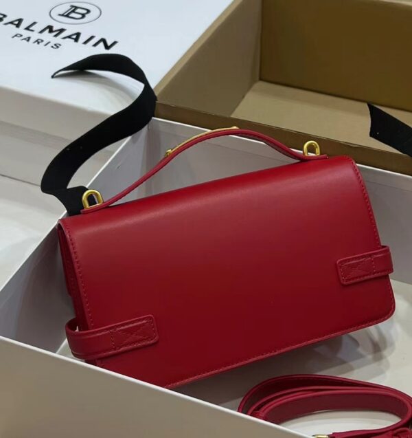 Balmain original single cowhide genuine leather  Women's Bag-23cm with original box free shipping