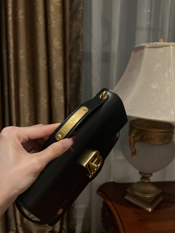 Balmain original single cowhide genuine leather  Women's Bag-23cm with original box free shipping