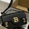 Balmain original single cowhide genuine leather  Women's Bag-23cm with original box free shipping
