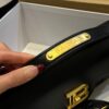 Balmain original single cowhide genuine leather  Women's Bag-23cm with original box free shipping