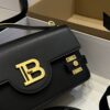 Balmain original single cowhide genuine leather  Women's Bag-23cm with original box free shipping
