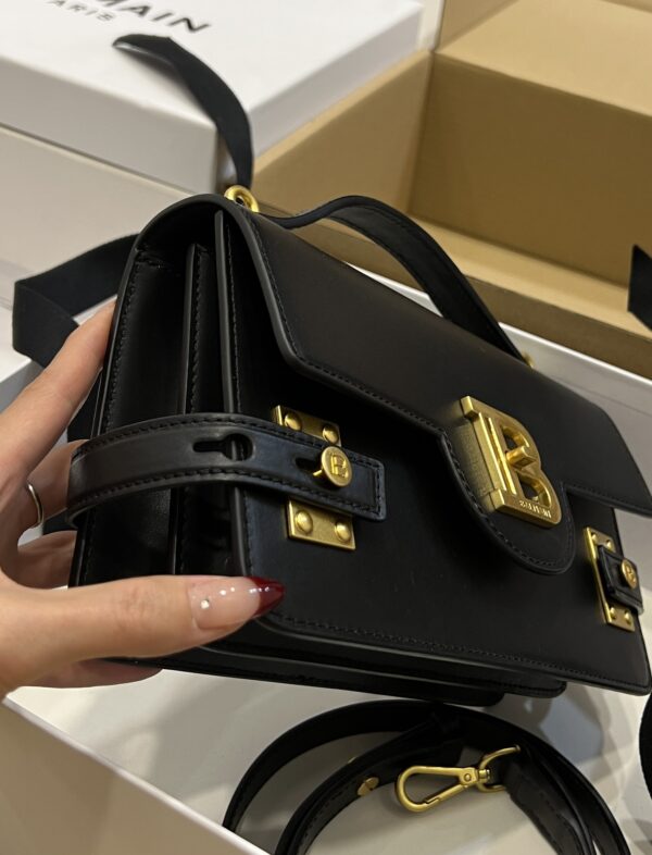 Balmain original single cowhide genuine leather  Women's Bag-23cm with original box free shipping