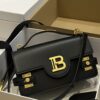Balmain original single cowhide genuine leather  Women's Bag-23cm with original box free shipping