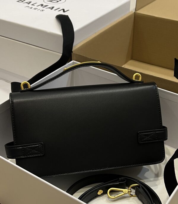 Balmain original single cowhide genuine leather  Women's Bag-23cm with original box free shipping