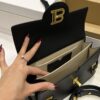 Balmain original single cowhide genuine leather  Women's Bag-23cm with original box free shipping