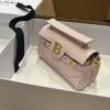 Balmain original single cowhide genuine leather  Women's Bag-19cm with original box free shipping