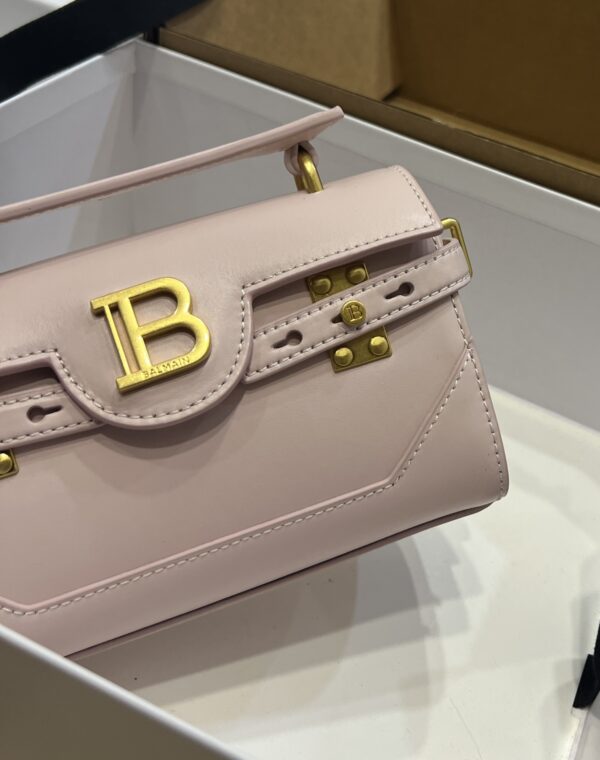 Balmain original single cowhide genuine leather  Women's Bag-19cm with original box free shipping