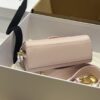Balmain original single cowhide genuine leather  Women's Bag-19cm with original box free shipping