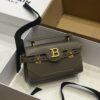 Balmain original single cowhide genuine leather  Women's Bag-19cm with original box free shipping