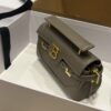 Balmain original single cowhide genuine leather  Women's Bag-19cm with original box free shipping