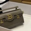 Balmain original single cowhide genuine leather  Women's Bag-19cm with original box free shipping