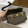 Balmain original single cowhide genuine leather  Women's Bag-19cm with original box free shipping