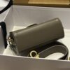 Balmain original single cowhide genuine leather  Women's Bag-19cm with original box free shipping