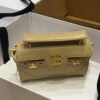Balmain original single cowhide genuine leather  Women's Bag-19cm with original box free shipping