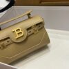 Balmain original single cowhide genuine leather  Women's Bag-19cm with original box free shipping