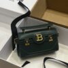 Balmain original single cowhide genuine leather  Women's Bag-19cm with original box free shipping