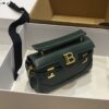 Balmain original single cowhide genuine leather  Women's Bag-19cm with original box free shipping