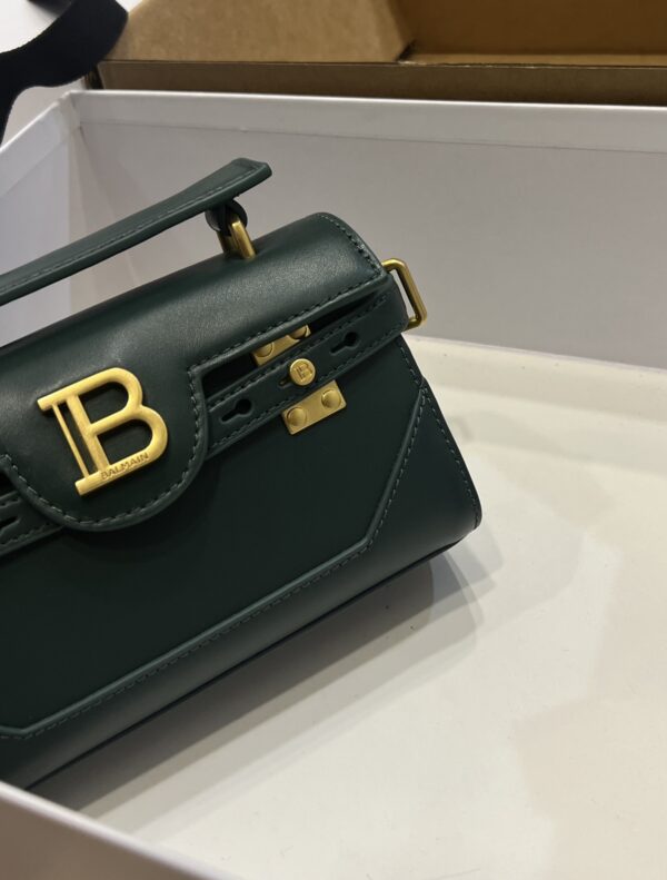 Balmain original single cowhide genuine leather  Women's Bag-19cm with original box free shipping