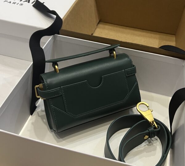 Balmain original single cowhide genuine leather  Women's Bag-19cm with original box free shipping