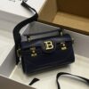 Balmain original single cowhide genuine leather  Women's Bag-19cm with original box free shipping