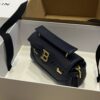 Balmain original single cowhide genuine leather  Women's Bag-19cm with original box free shipping