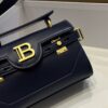 Balmain original single cowhide genuine leather  Women's Bag-19cm with original box free shipping