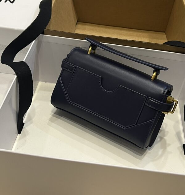 Balmain original single cowhide genuine leather  Women's Bag-19cm with original box free shipping