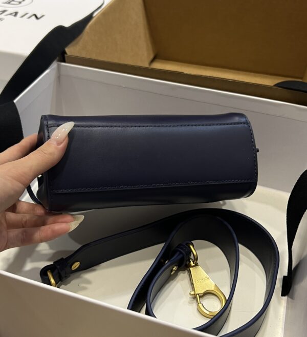 Balmain original single cowhide genuine leather  Women's Bag-19cm with original box free shipping