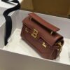 Balmain original single cowhide genuine leather  Women's Bag-19cm with original box free shipping
