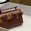 Balmain original single cowhide genuine leather  Women's Bag-19cm with original box free shipping