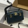 Balmain original single cowhide genuine leather  Women's Bag-19cm with original box free shipping