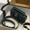 Balmain original single cowhide genuine leather  Women's Bag-19cm with original box free shipping