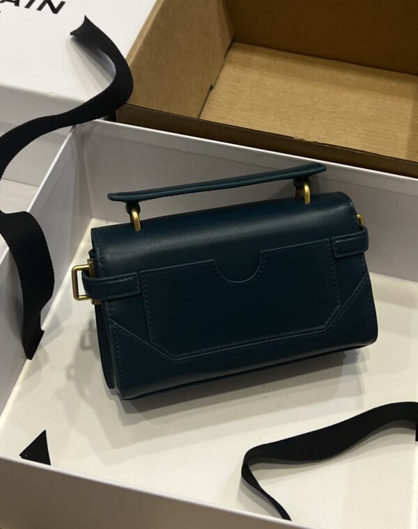 Balmain original single cowhide genuine leather  Women's Bag-19cm with original box free shipping