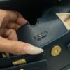 Balmain original single cowhide genuine leather  Women's Bag-19cm with original box free shipping