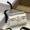 Balmain original single cowhide genuine leather  Women's Bag-19cm with original box free shipping