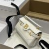 Balmain original single cowhide genuine leather  Women's Bag-19cm with original box free shipping