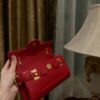 Balmain original single cowhide genuine leather  Women's Bag-19cm with original box free shipping
