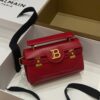 Balmain original single cowhide genuine leather  Women's Bag-19cm with original box free shipping
