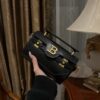 Balmain original single cowhide genuine leather  Women's Bag-19cm with original box free shipping